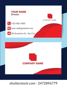 Modern Business Card Design for Company Executives