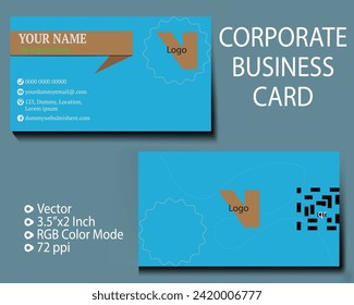 Modern Business card design idea