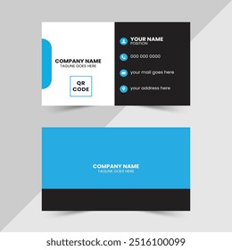 Modern Business Card Design Illustration