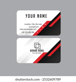 Modern Business Card Design of illustrator