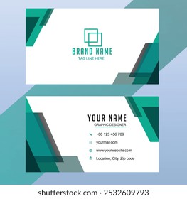 Design moderno de cartão de visita do ilustrador