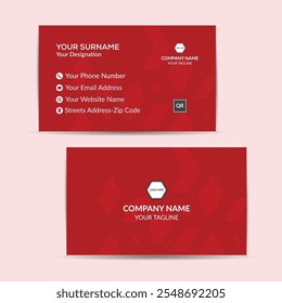 Modern Business Card Design, Professional Business Card Design.