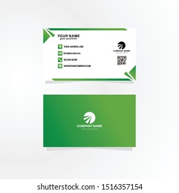 Modern business card design template. decoration name card design