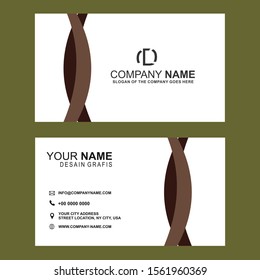 Modern Business Card Design Template