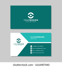 Modern Business Card Design Template. Professional Visiting Card.
