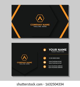 modern business card design template