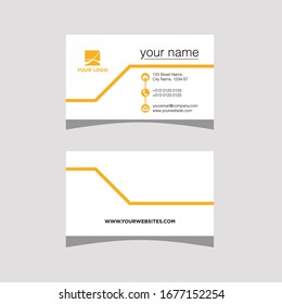 modern business card design template vector