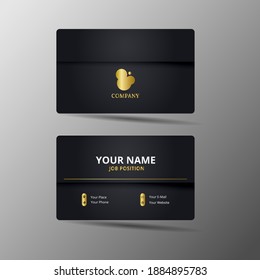 Modern business card design template 