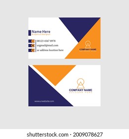 modern business card design template vactor