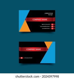 modern business card design template