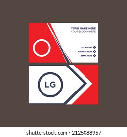 Modern Business Card Design Template