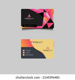 Modern Business Card Design Template Corporate.