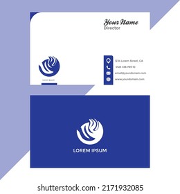 Modern Business Card Design template