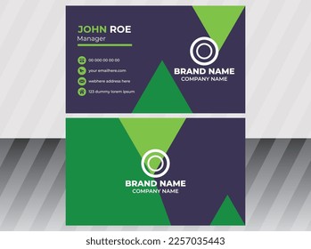 Modern Business Card  Design Template