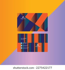 Modern Business Card Design, Business Card Design Template