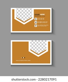 Modern  business card  design template