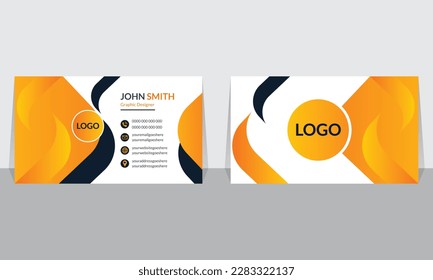 modern business card design template