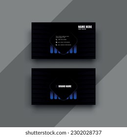 Modern Business card design template.
