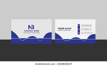 modern business card design template