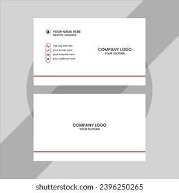 Modern Business Card Design Template