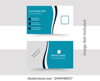 modern business card design Business Card Template Design Abstract Modern Icon Color for Luxury Presentation of Simple Corporate Identity Concept.
