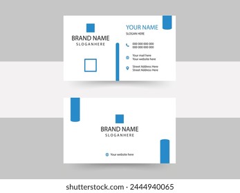 modern business card design Business Card Template Design Abstract Modern Icon Color for Luxury Presentation of Simple Corporate Identity Concept.
