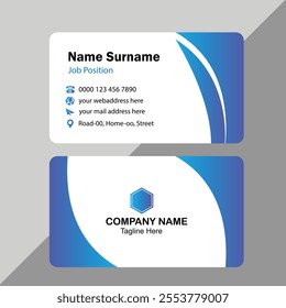 Modern Business Card Design Template