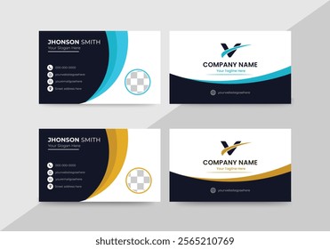 Modern Business Card Design template