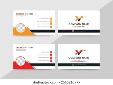 Modern Business Card Design template