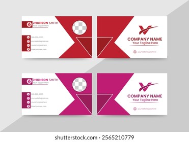 Modern Business Card Design template