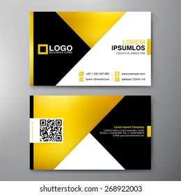 Modern Business card Design Template. Vector illustration