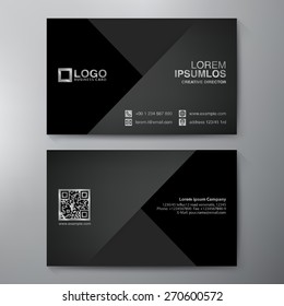 Modern Business card Design Template. Vector illustration