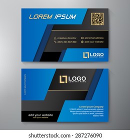 Modern Business card Design Template. Vector illustration