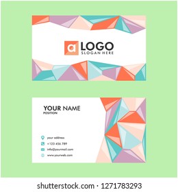 modern business card design vector