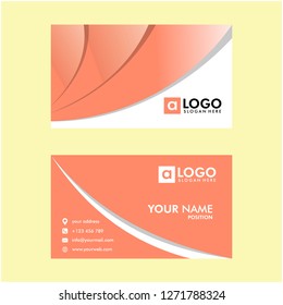 modern business card design vector