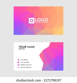 modern business card design vector