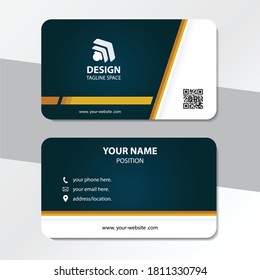 modern business card design. vector template