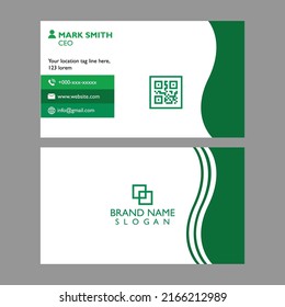 Modern Business Card Design vector template 