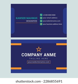 Modern Business Card Design (Vector File)