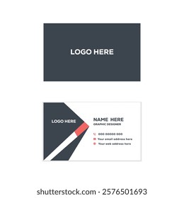 Modern Business Card Design Vector