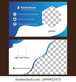 Modern Business Card Design, Visiting Card, Creative Business Card Template Design 