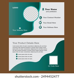 Modern Business Card Design, Visiting Card, Creative Business Card Template Design 