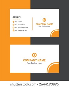 Modern business Card Design. Visiting Card Design, Creative Business Card Design