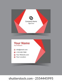 Modern Business card illustrator design