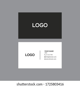 Modern business card minimalist business card