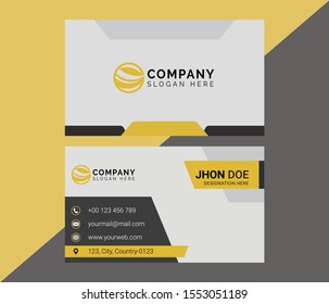 Modern business card for personal and commercial use 