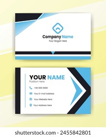 Modern Business Card | Professional Visiting Card Design | Business Card Template