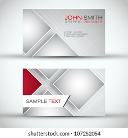 Modern Business - Card Set | EPS10 Vector Design