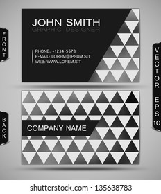 Modern Business Card Set | EPS10 Vector