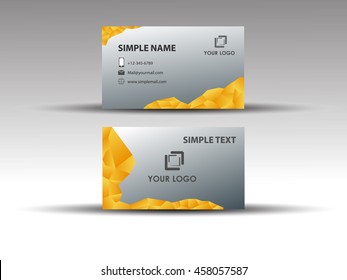 modern business Card Set. Vector design